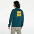 Men’s Sweatshirt without Hood The North Face Red Box Cyan