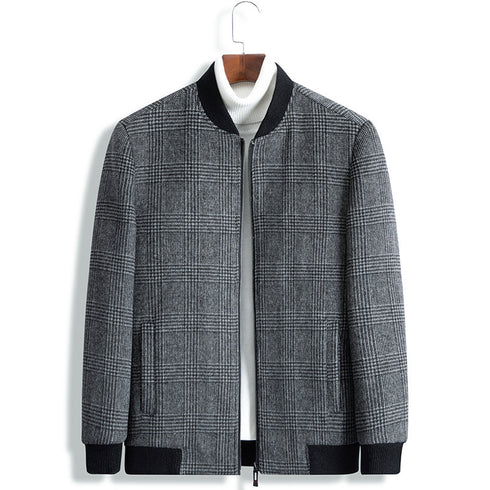 Autumn And Winter Fashion Men's Woolen Jacket