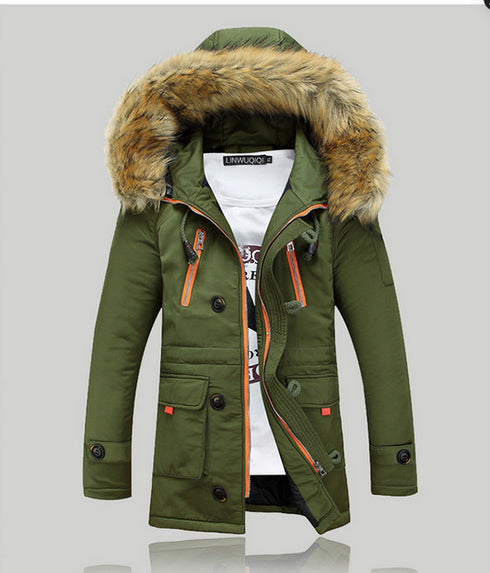 Padded winter clothing