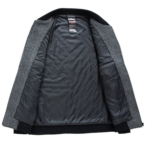Autumn And Winter Fashion Men's Woolen Jacket