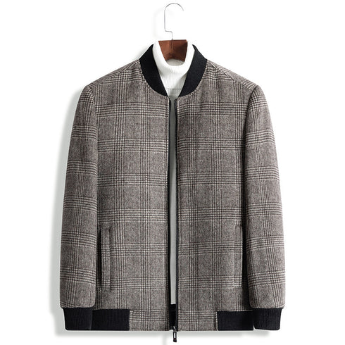 Autumn And Winter Fashion Men's Woolen Jacket
