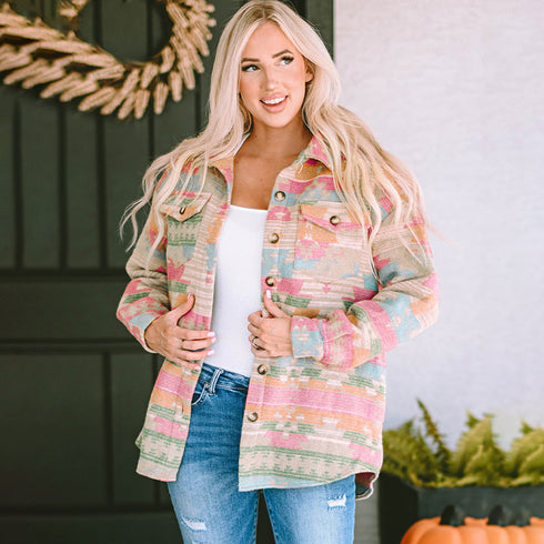 Single-breasted Simple Fashion Jacket For Women