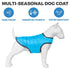 Dog Winter Coat for Small Medium & Large Dogs Waterproof Dog Warm