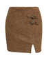 Skirt Suede Winter 2025 Women