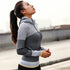 Women Hooded running jacket Long Sleeve Sweatshirt