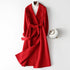 Autumn & Winter Temperament Korean Wool Coat for Women – Elegant &