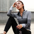 Women Hooded running jacket Long Sleeve Sweatshirt