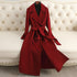 Autumn & Winter Temperament Korean Wool Coat for Women – Elegant &
