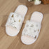 Christmas Plush Slippers Fashion Open-toed Home Slipper Indoor Warm
