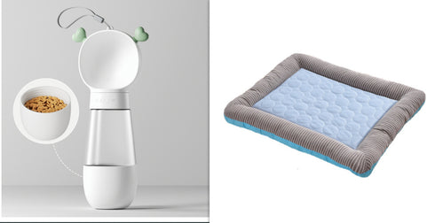 Pet Cooling Pad Bed For Dogs Cats Puppy Kitten Cool Mat Pet Blanket Ice Silk Material Soft For Summer Sleeping Blue Breathable