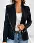 Slim Fit Mid-length Suit Jacket Women