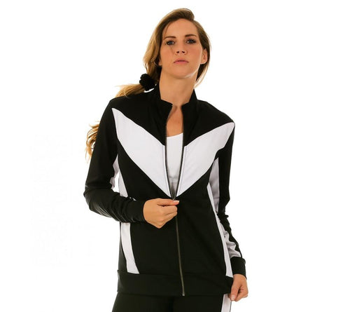 InstantFigure Activewear Compression Zip-Up Jacket AWJ029