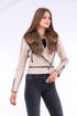 Buttagi Leather Biker Jacket - White