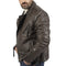Lorenzo Comfortable Brown Leather Jacket