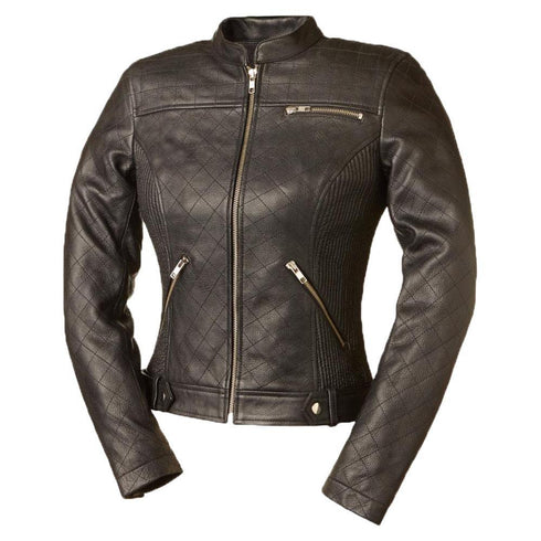 Merlin Diamond - Women's Motorcycle Leather Jacket