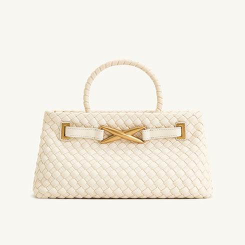 Woven Bag High Grade Handmade Women Woven Bag Casual Large Capacity