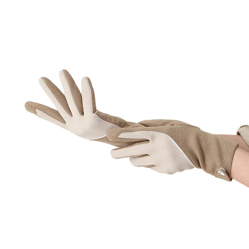 Cycling Warm Gloves Women Winter Skiing Bicycle Outdoor Sport Plush