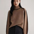 Autumn And Winter Half Turtleneck Three-dimensional Casual Loose