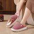 Winter Warm Plush Home Slippers Lightweight Thick Bottom Silent