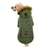 Cozy Canine Cotton Jacket: Stylish And Warm Winter Wear For Large Dogs