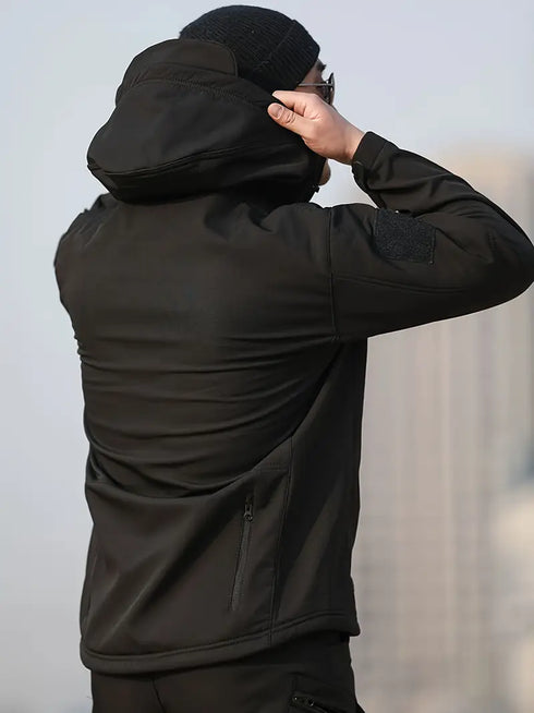 Men’s Thermal Insulated Fleece-Lined Winter Jacket