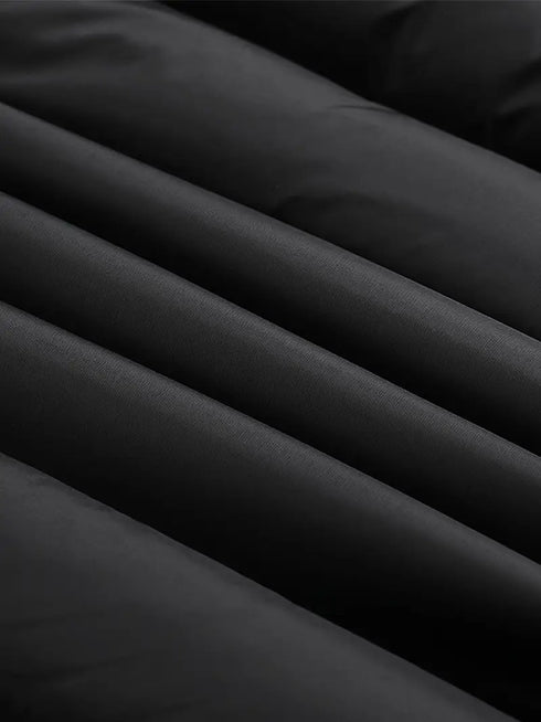 9-Zone Heated Jacket – Casual Winter Coat with Zipper Closure & Hood