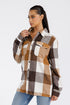 Boyfriend Oversized Soft Flannel Shacket FL503