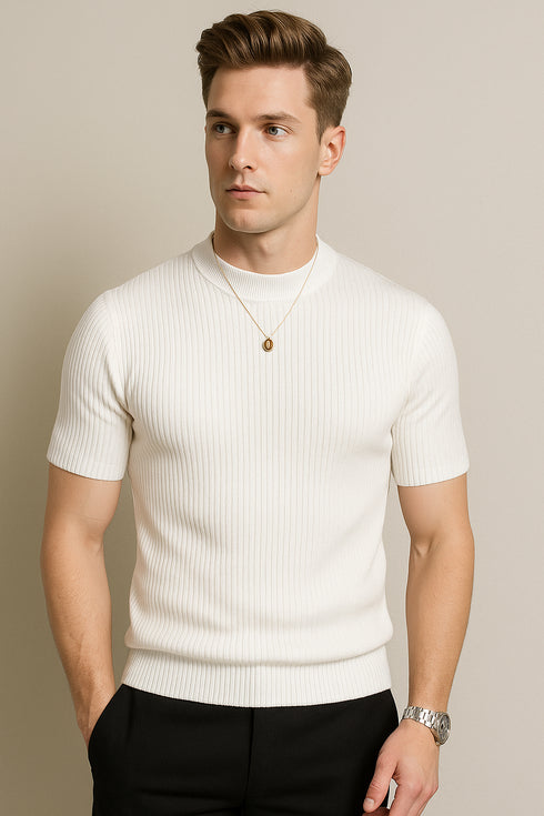 FormLayer™ – Men’s Slim Fit Ribbed Base Tee