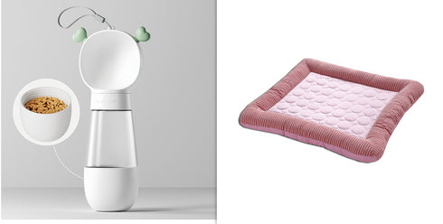 Pet Cooling Pad Bed For Dogs Cats Puppy Kitten Cool Mat Pet Blanket Ice Silk Material Soft For Summer Sleeping Blue Breathable