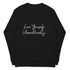 Organic sweatshirt SELF LOVE Unisex organic raglan sweatshirt